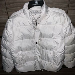 Sebby ~ White Puffy Jacket